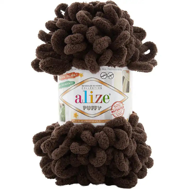 Alize Puffy Puffy: 26 hořká čokoláda