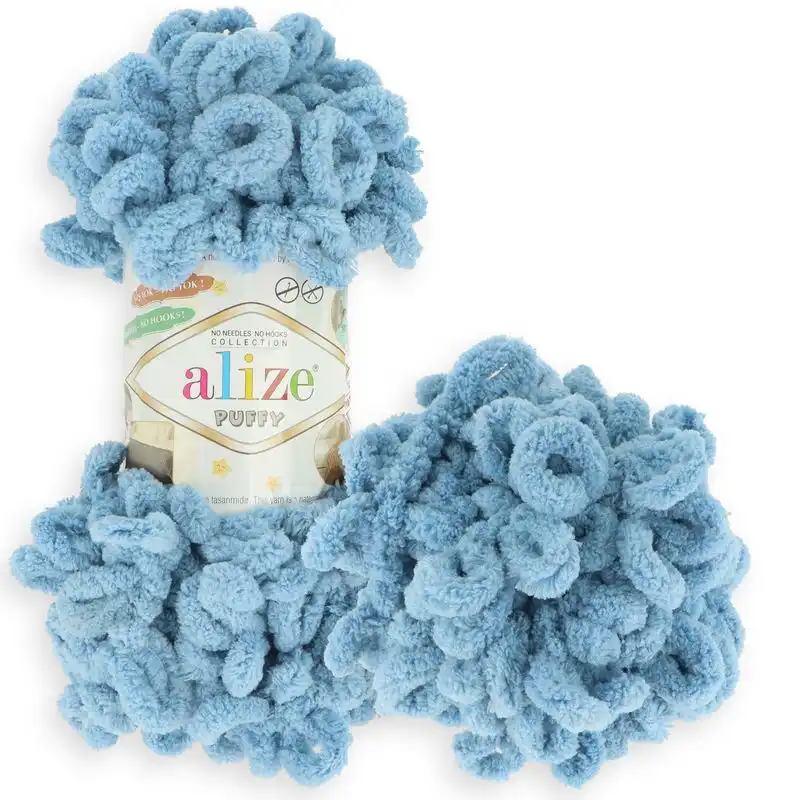 Alize Puffy Puffy: 280 světlá džínová