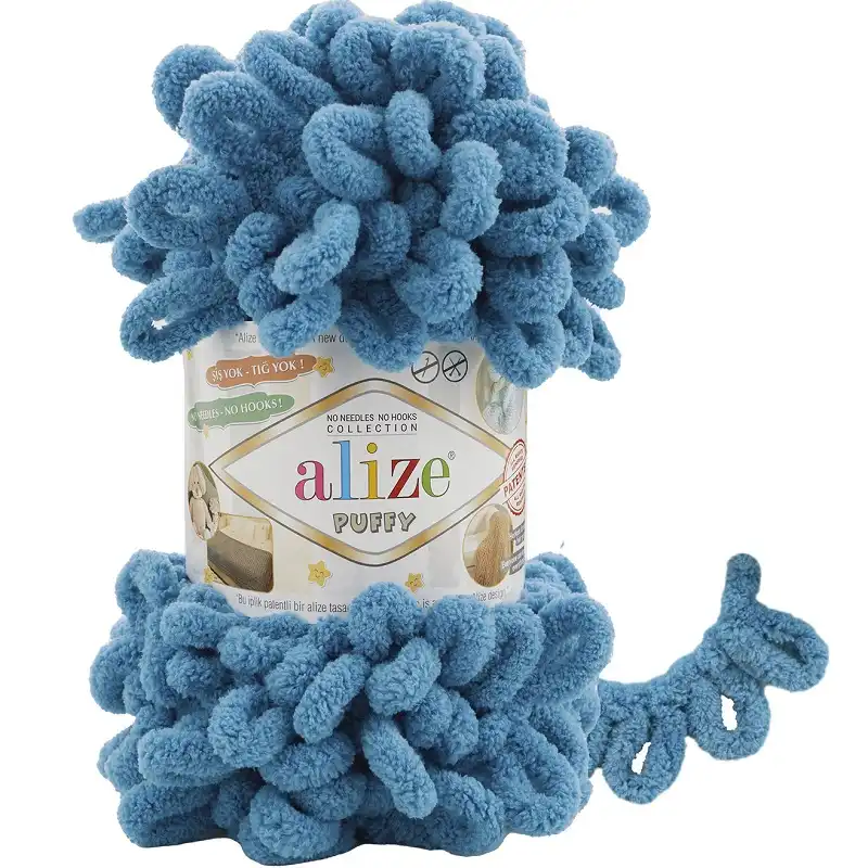 Alize Puffy Puffy: 294 tmavá tyrkysová