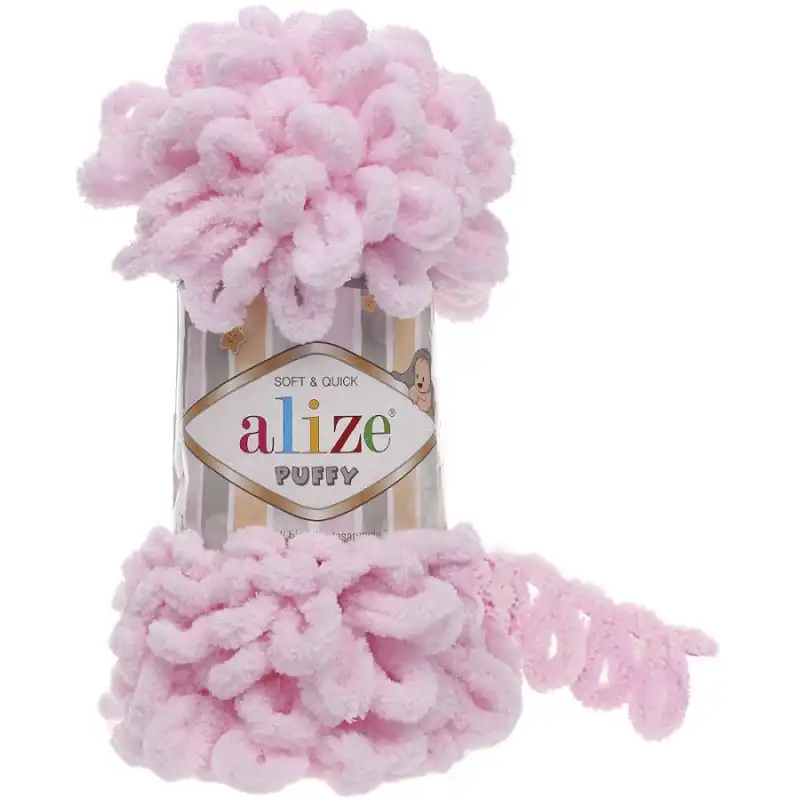 Alize Puffy Puffy: 31 světle růžová