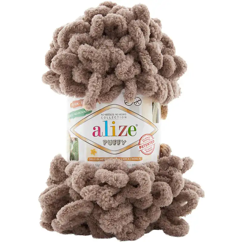 Alize Puffy Puffy: 329 bílá káva