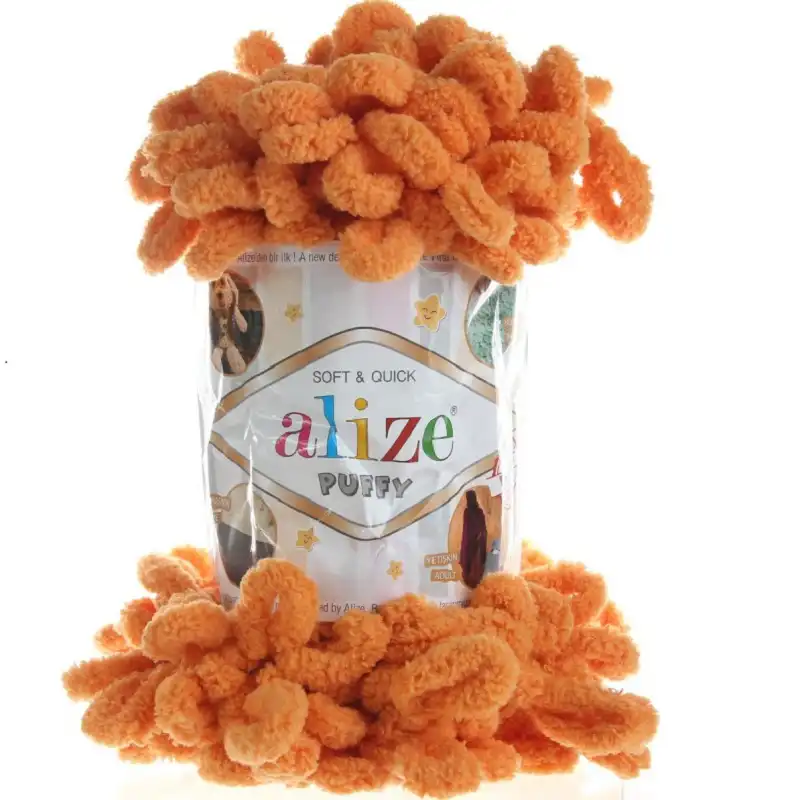 Alize Puffy Puffy: 336 oranžová