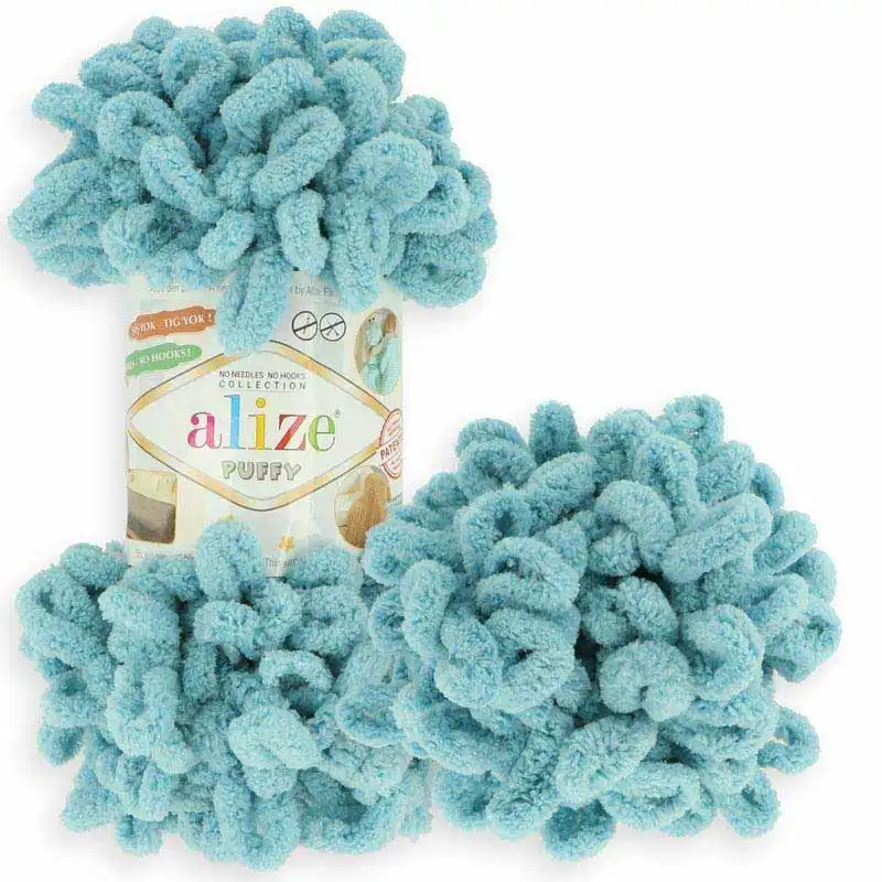 Alize Puffy Puffy: 414 azurová