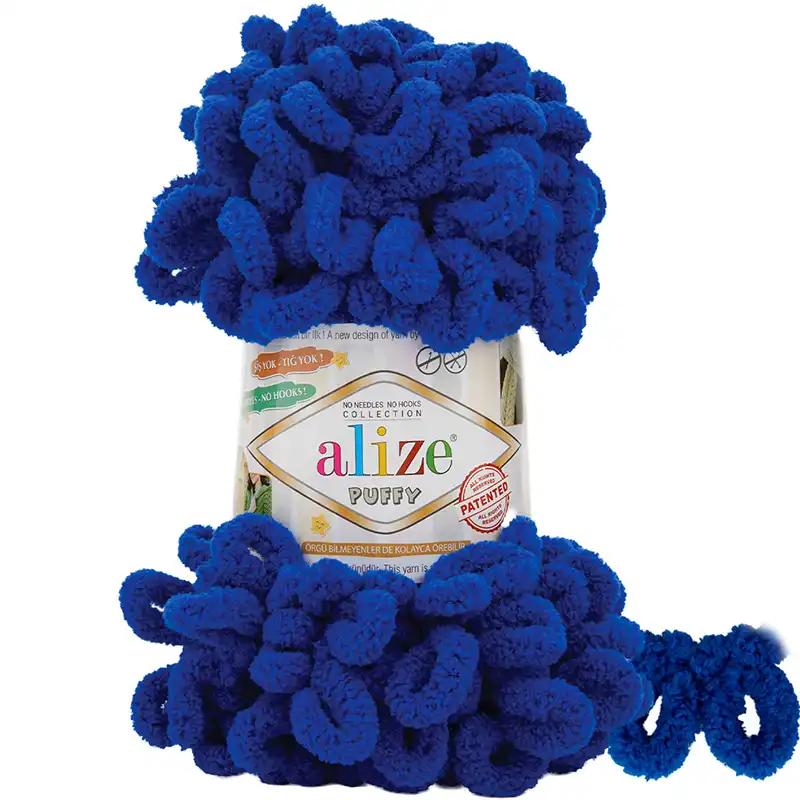 Alize Puffy Puffy: 984 zářivá modrá