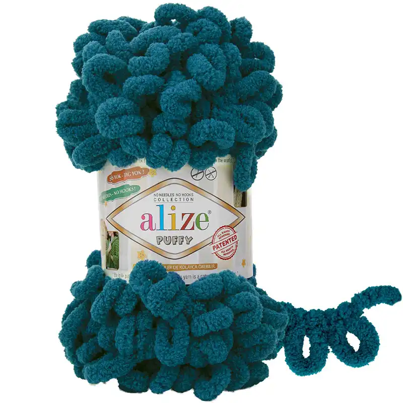 Alize Puffy Puffy: 985 petrolejově modrá