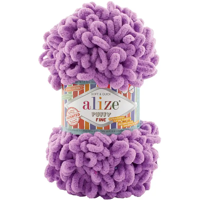 Alize Příze Puffy FINE 260 orchidea
