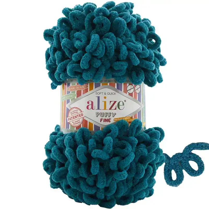 Alize Puffy Fine 330 Smaragdová