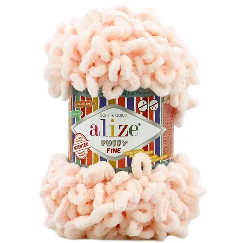 Alize Puffy Fine 639 Světlá meruňka