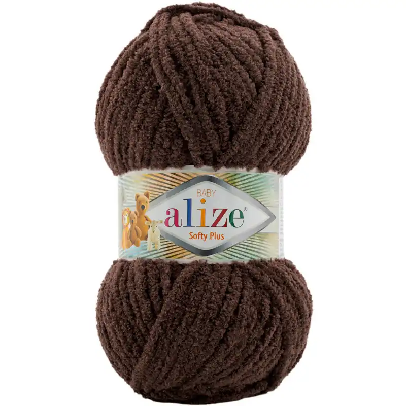 Alize Softy plus 493 kávová