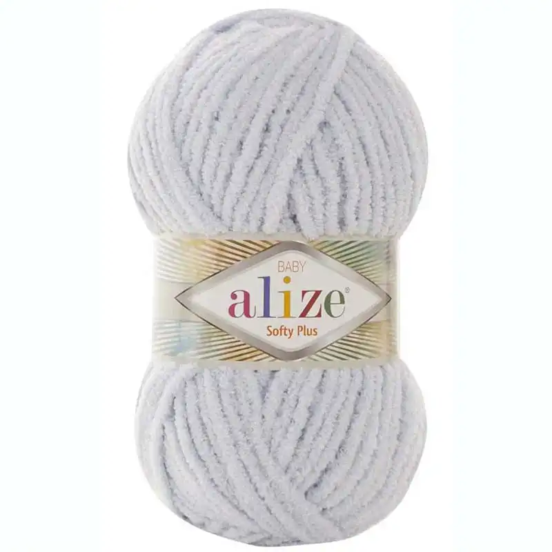 Alize Softy plus 500 Šedomodrá