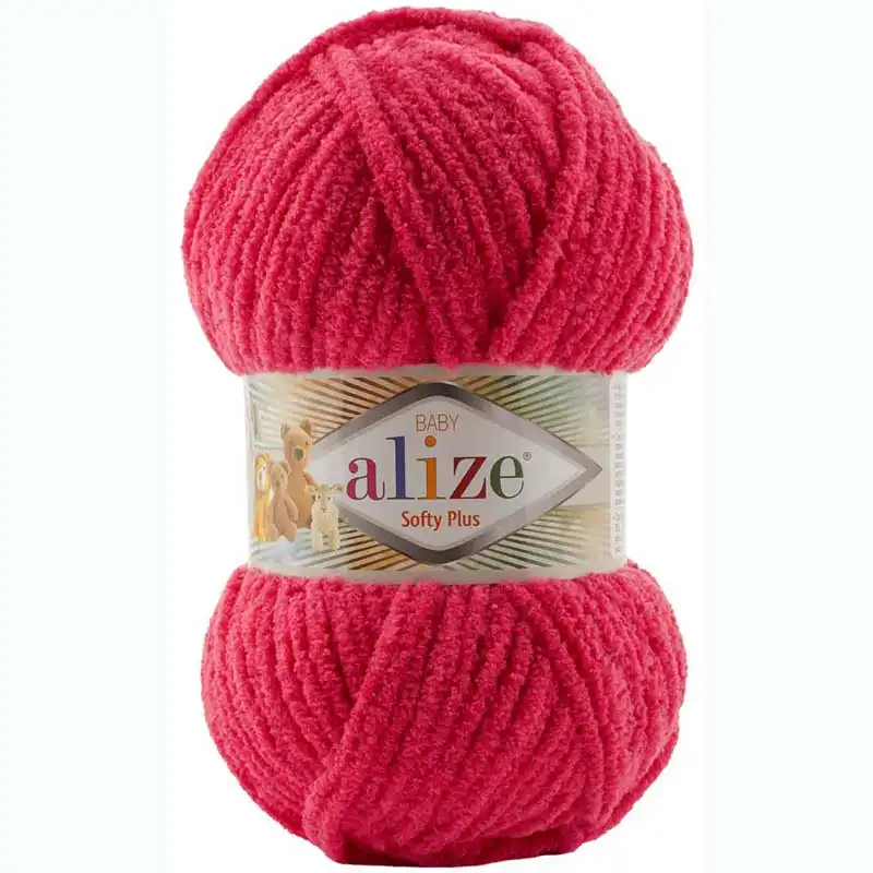 Alize Softy plus 798 jasná fuchsiová