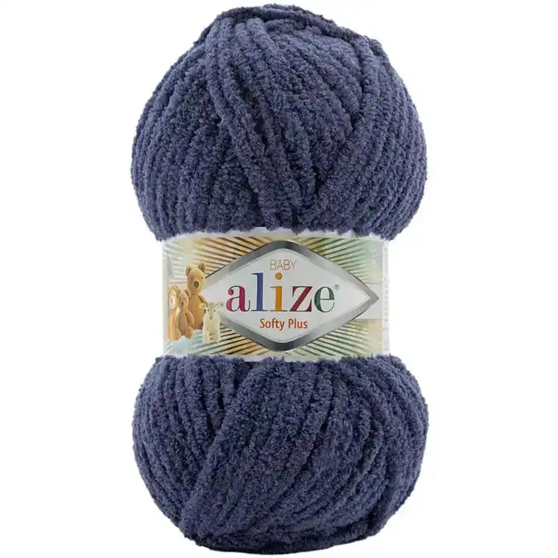 Alize Softy plus 900 půlnoční modrá