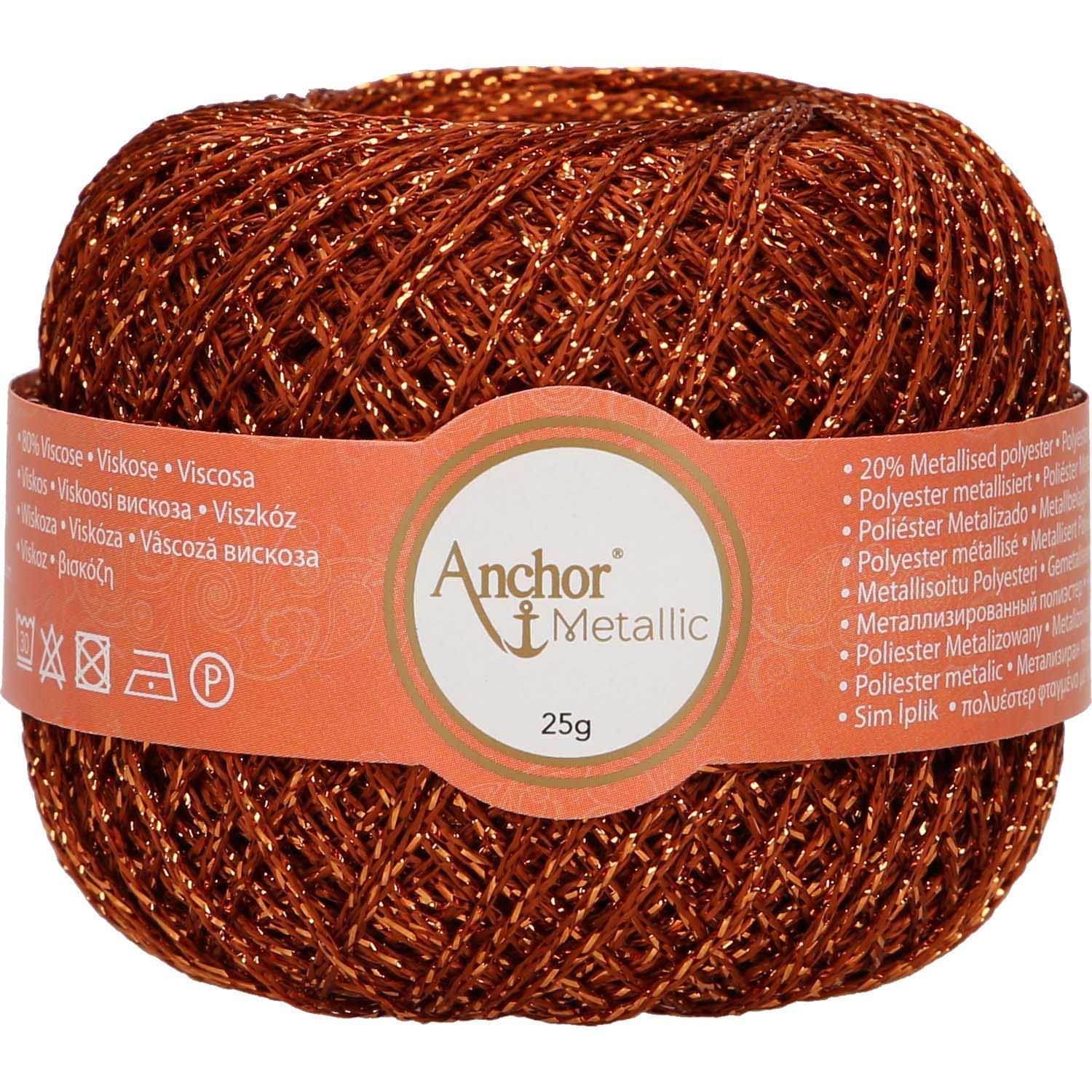 Anchor Artiste Metallic 314 Měděná