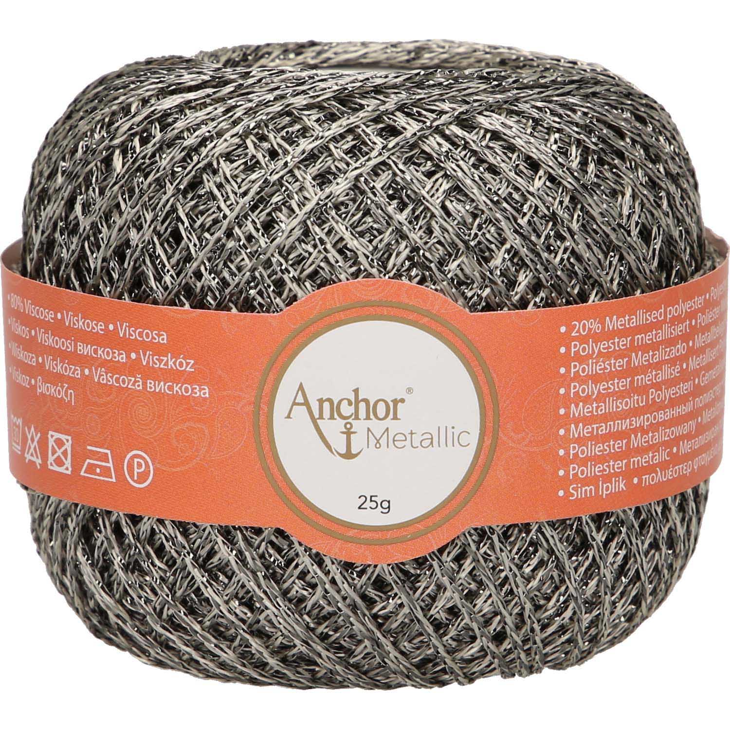Anchor Artiste Metallic 324 Ocelová