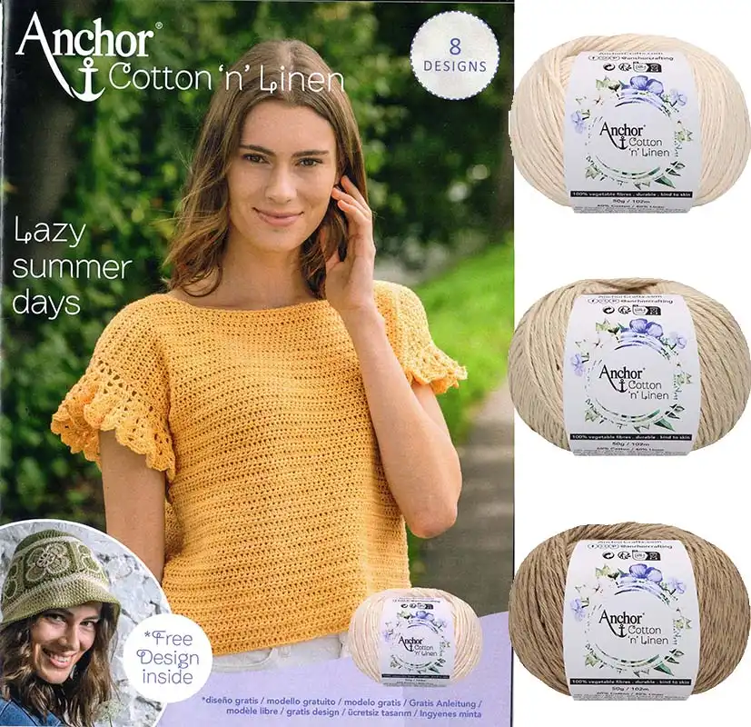 Anchor Cotton Linen Classic Hat