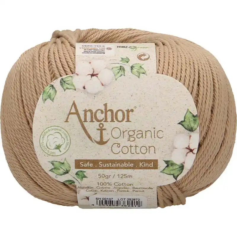 Anchor Organic Cotton 107 Sisalová