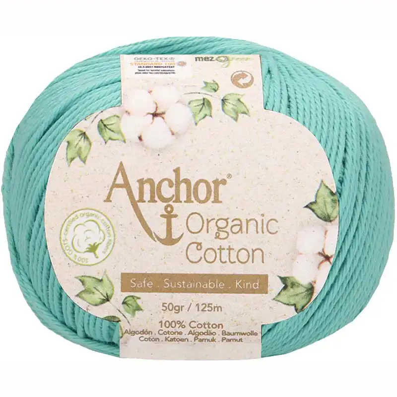 Anchor Organic Cotton 185 Mentolová