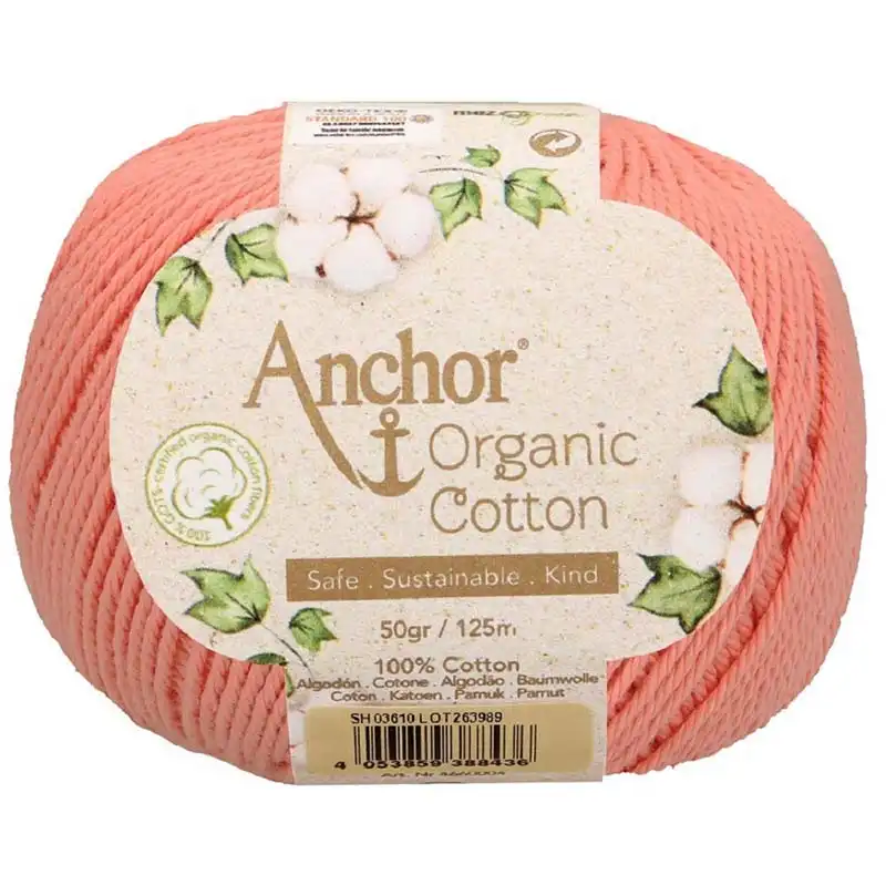 Anchor Organic Cotton 3610 Lososová
