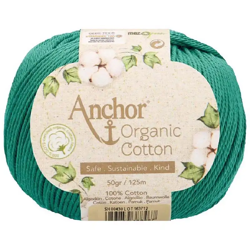 Anchor Organic Cotton 430 Nefritová