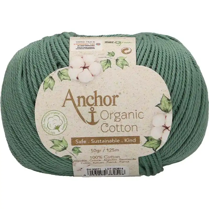 Anchor Organic Cotton 71 Olivová