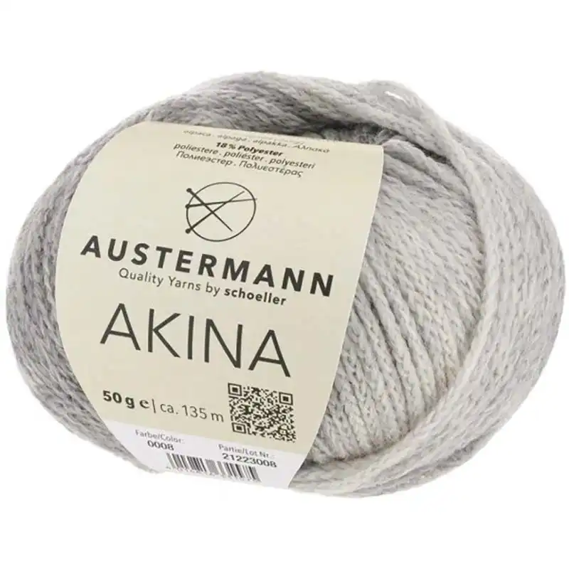 Austermann Akina 8 Stříbrošedá