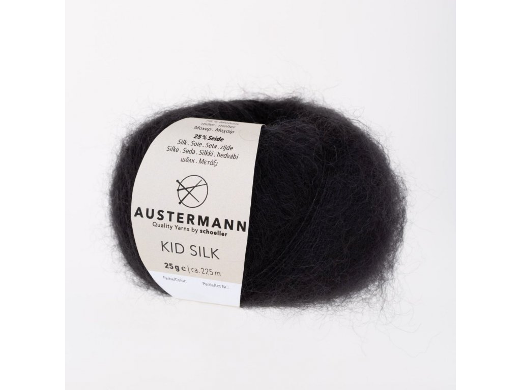 Austermann Kid Silk 02 Černá