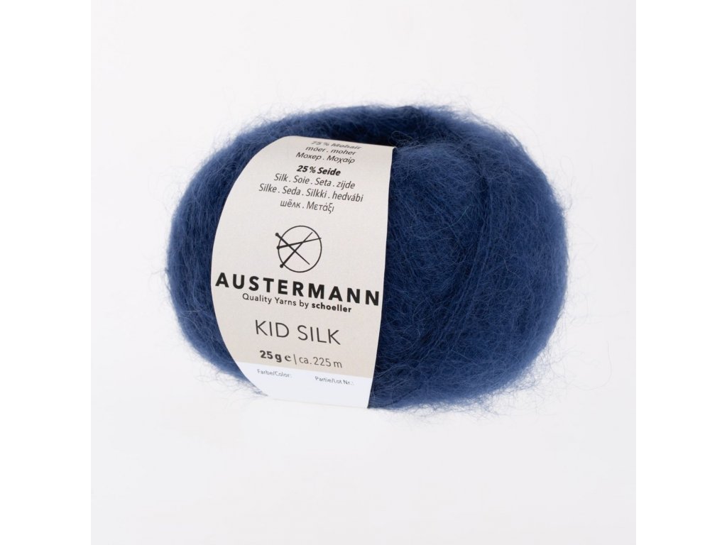 Austermann Kid Silk 04 Námořnická modrá