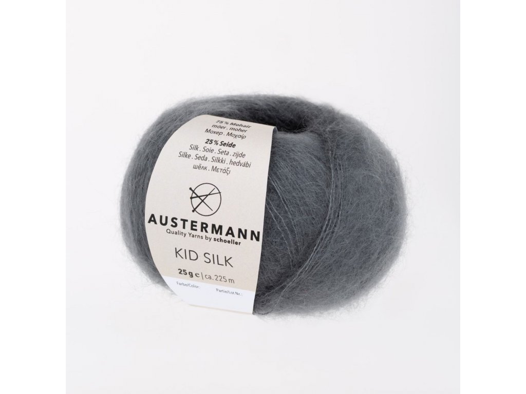 Austermann Kid Silk 07 Šedá