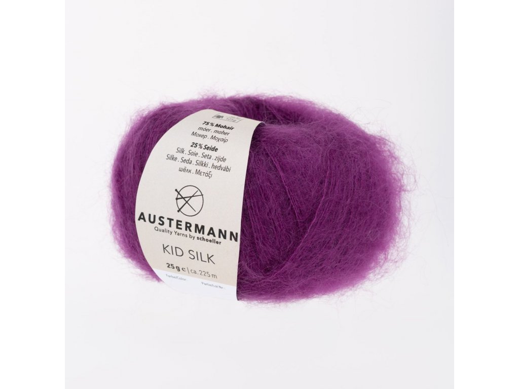 Austermann Kid Silk 17 Brombeer
