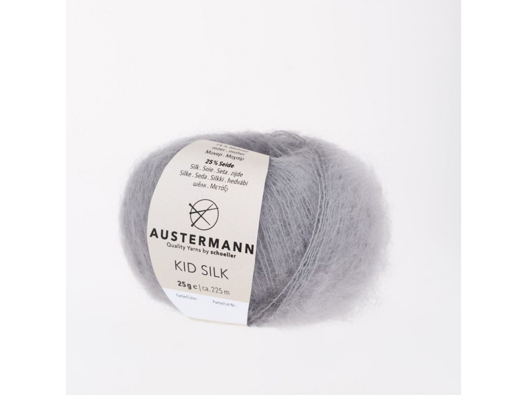 Austermann Kid Silk 18 Stříbrná
