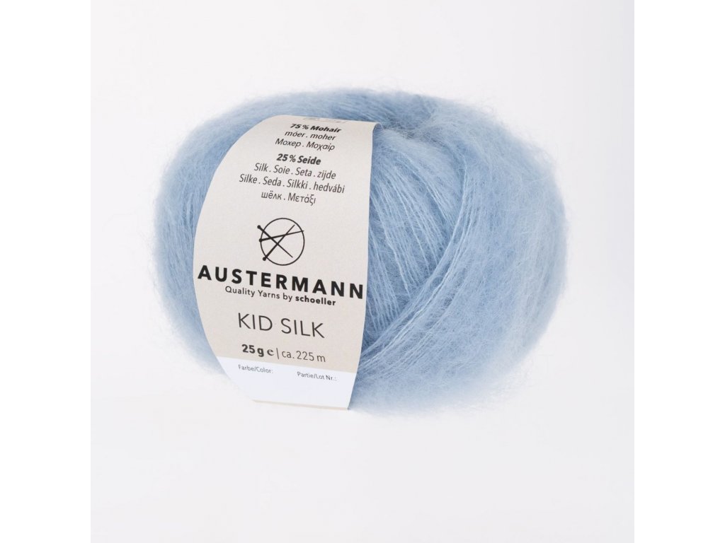 Austermann Kid Silk 29 Kouřově modrá