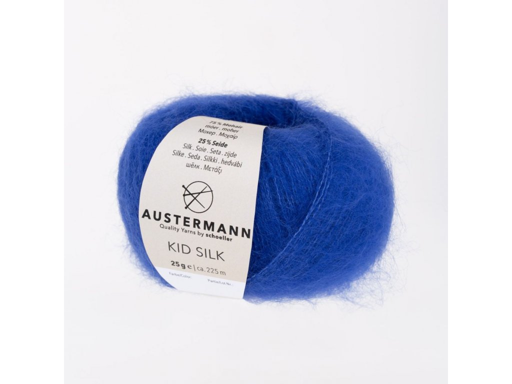 Austermann Kid Silk 34 Royal modrá