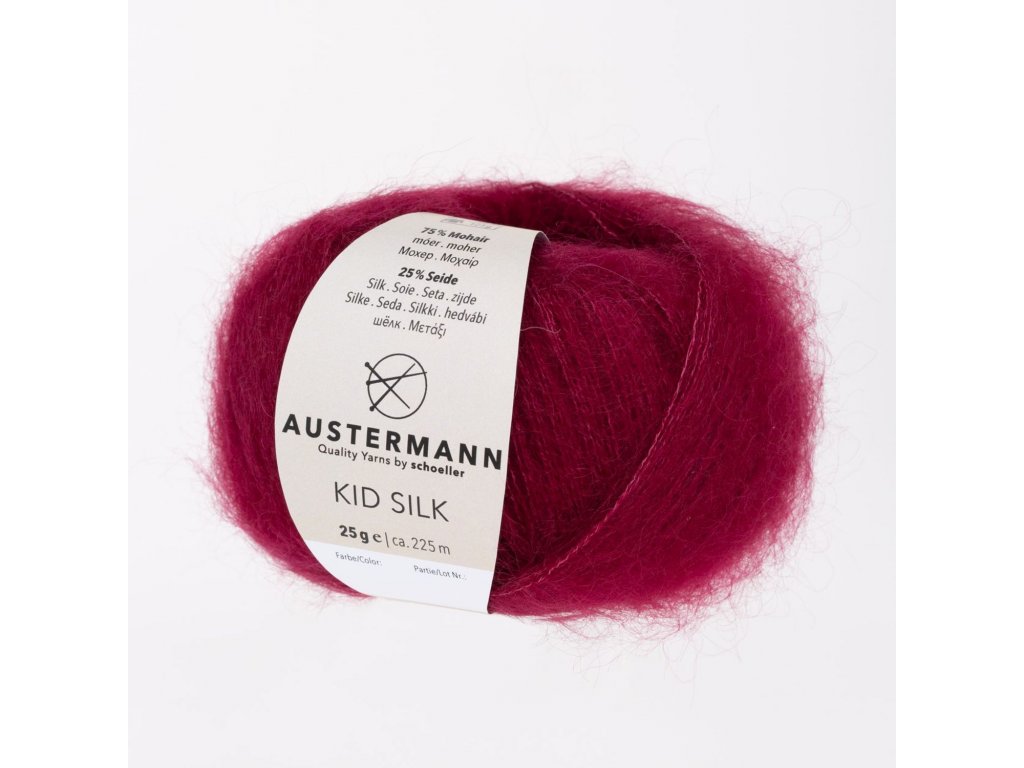 Austermann Kid Silk 39 Vínová
