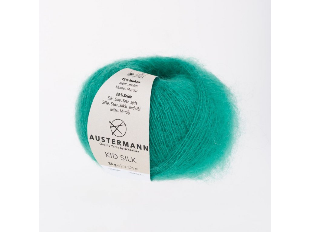 Austermann Kid Silk 40 Smaragdová