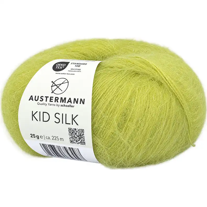 Austermann Kid Silk 52 Jablečná zelená
