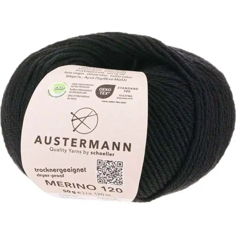 Austermann Merino 120 EXP 102 Černá