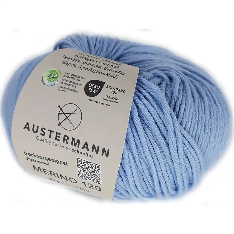 Austermann Merino 120 EXP 122 Azurová