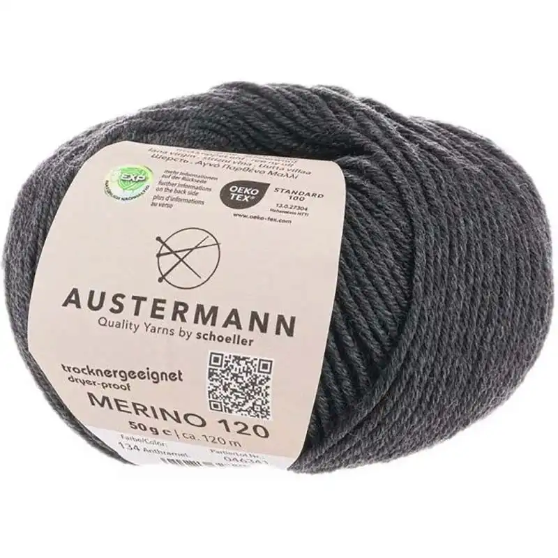 Austermann Merino 120 EXP 134 Antracit