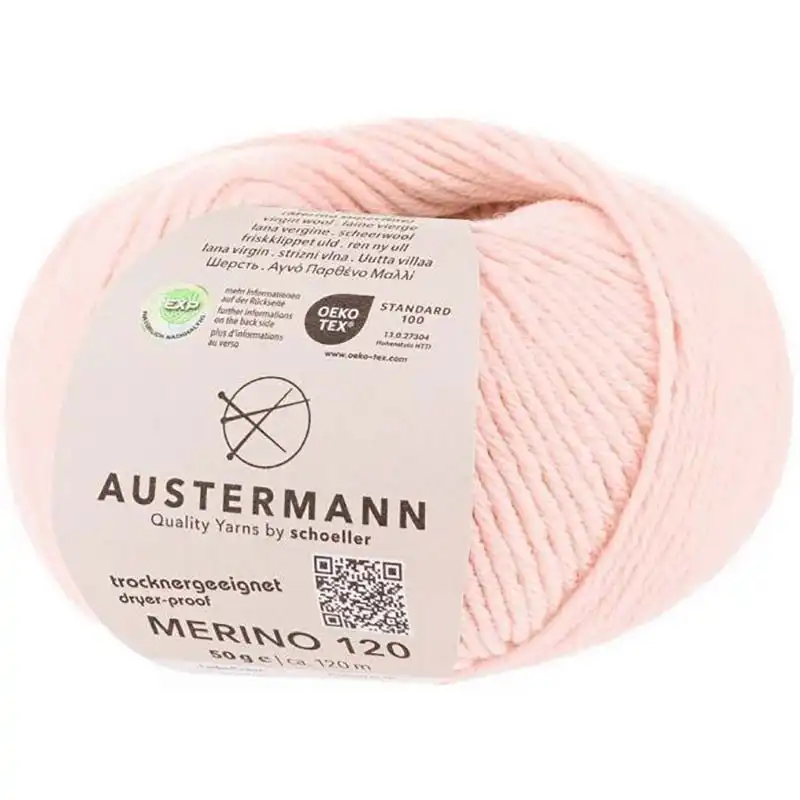 Austermann Merino 120 EXP 166 Růžová