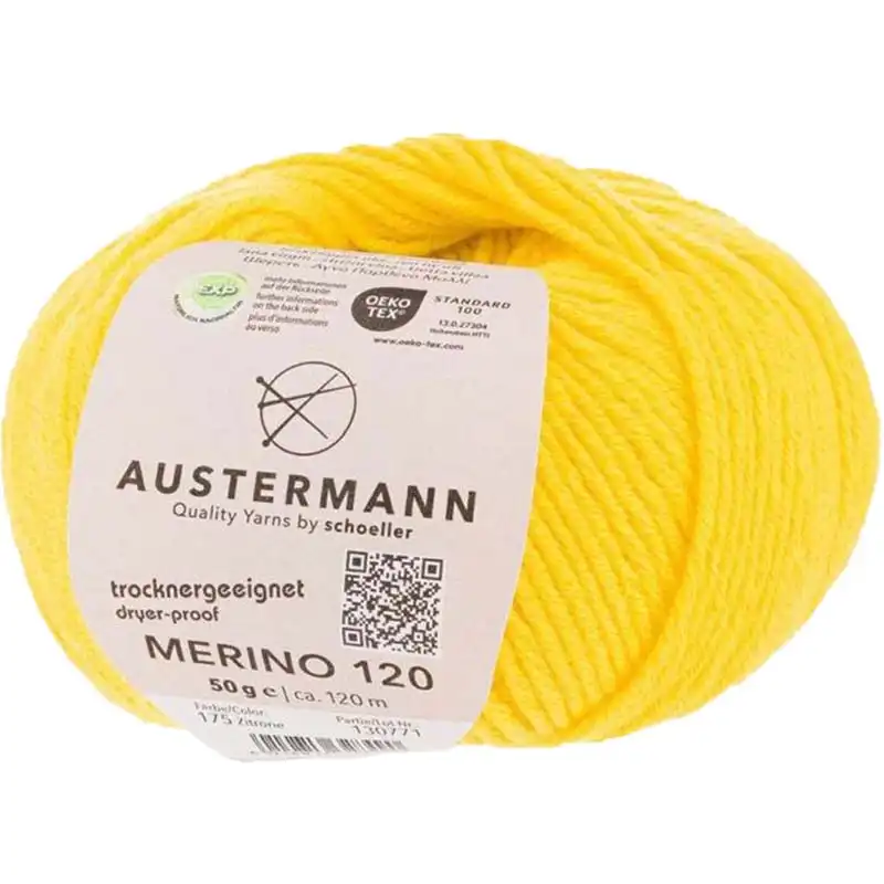 Austermann Merino 120 EXP 175 Žlutá