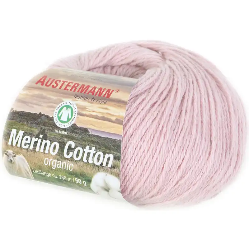Austermann Merino Cotton 5 Baby růžová