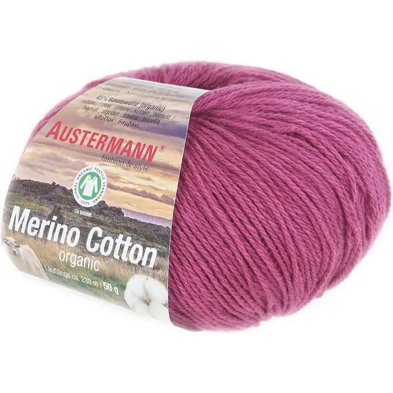 Austermann Merino Cotton 7 Fuchsie