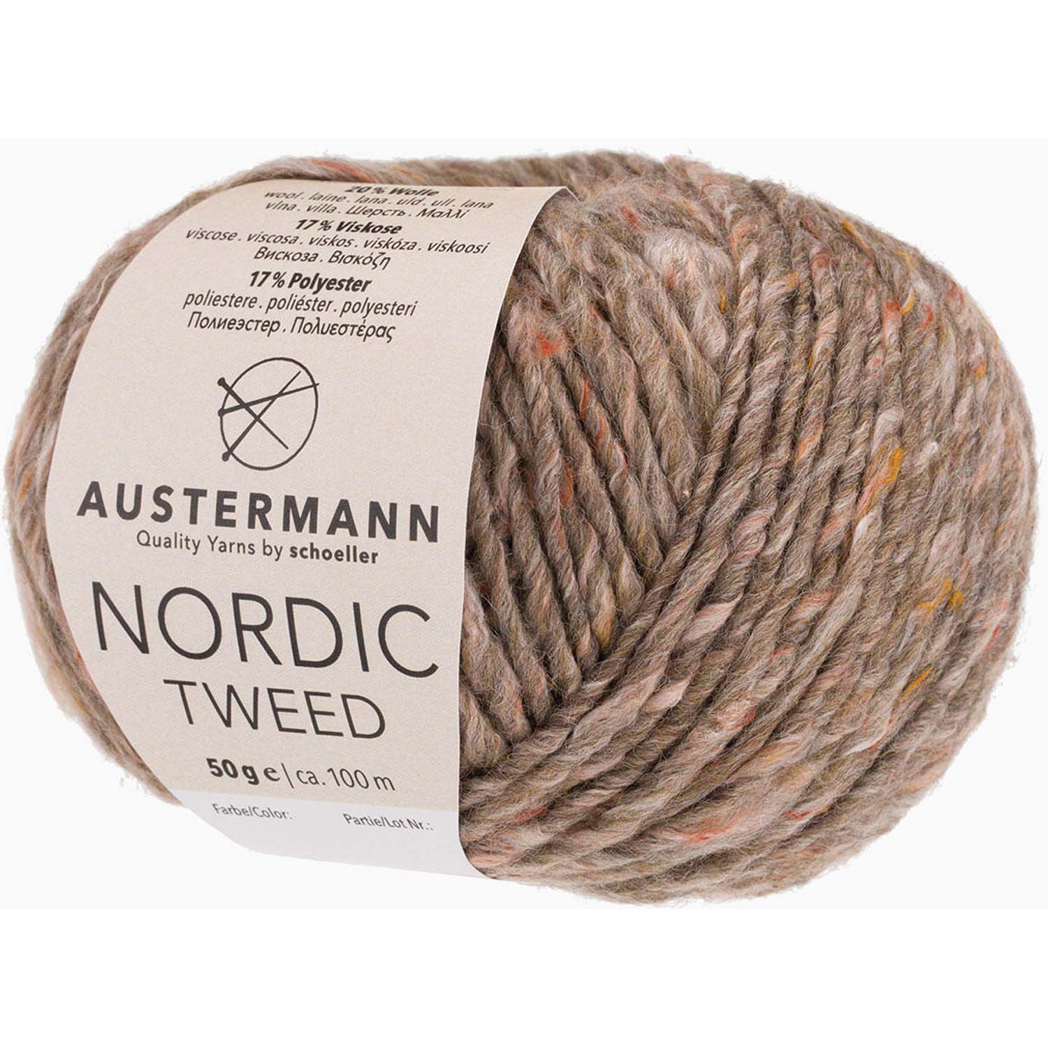 Austermann Nordic Tweed 12 Béžový