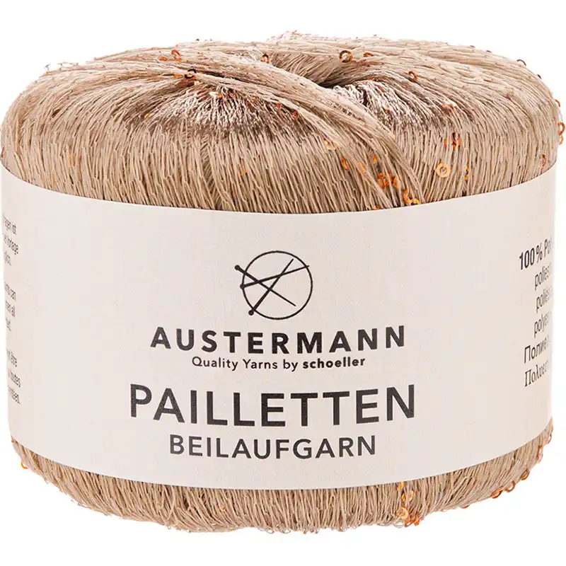 Austermann Pailletten 3 Zlatavá