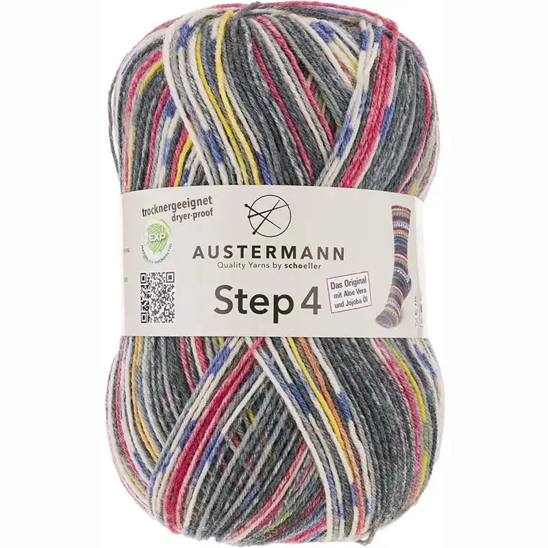 Austermann Step 4 Color 448 Grau bunt