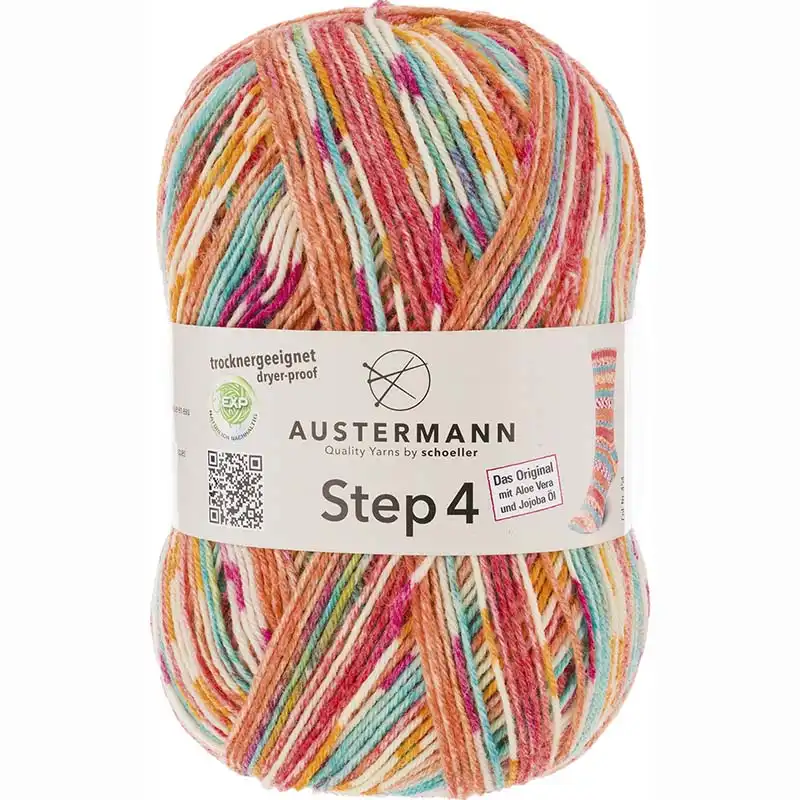 Austermann Step 4 Color 454 Mandarin bunt