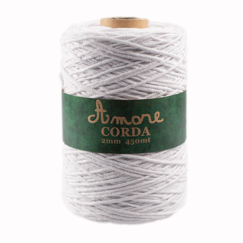 Borgo de Pazzi Amore CORDA 2mm Bílá 010