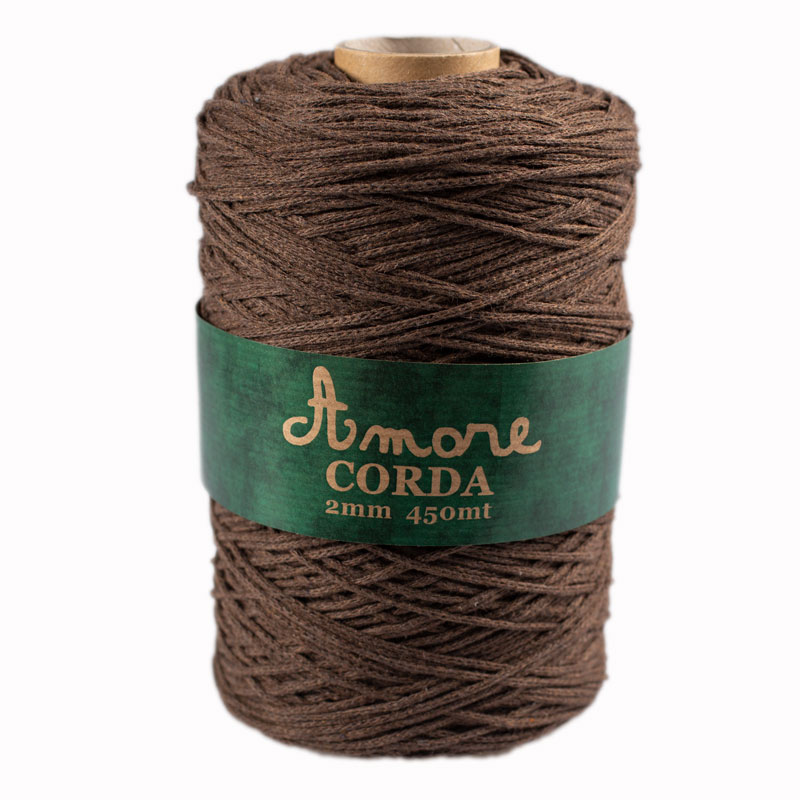 Borgo de Pazzi Amore CORDA 2mm Hnědá 650