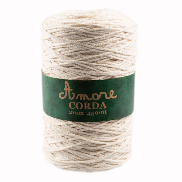 Borgo de Pazzi Amore CORDA 2mm Krémová 615