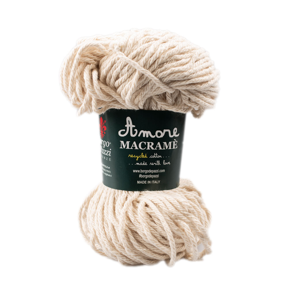 Borgo de' Pazzi Amore Cotton Macrame 61 Ecru